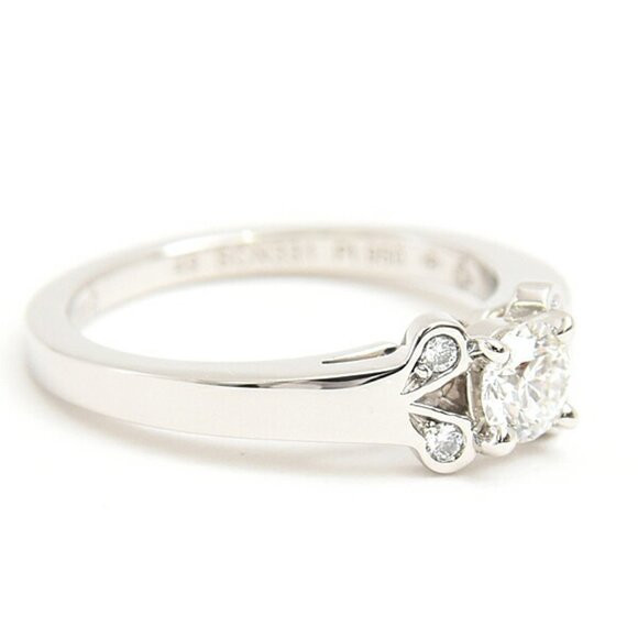 CARTIER Silver Diamond Ring - Picture 3 of 10